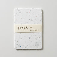 手漉き葉書 新聞【手すき工房】